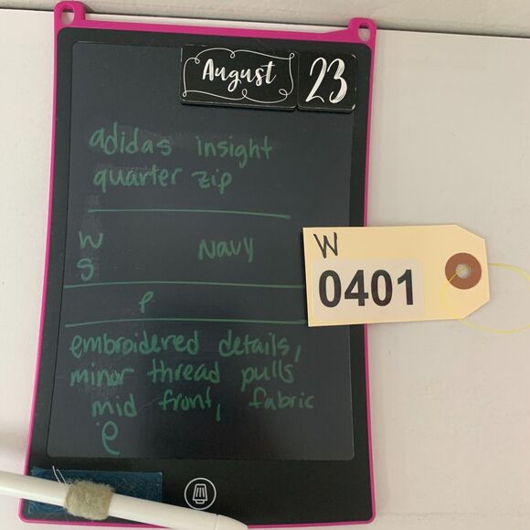 Adidas Long Sleeve Shirt Womens S Small Navy Quarter Zip Insight Cisco Partner - Picture 14 of 15